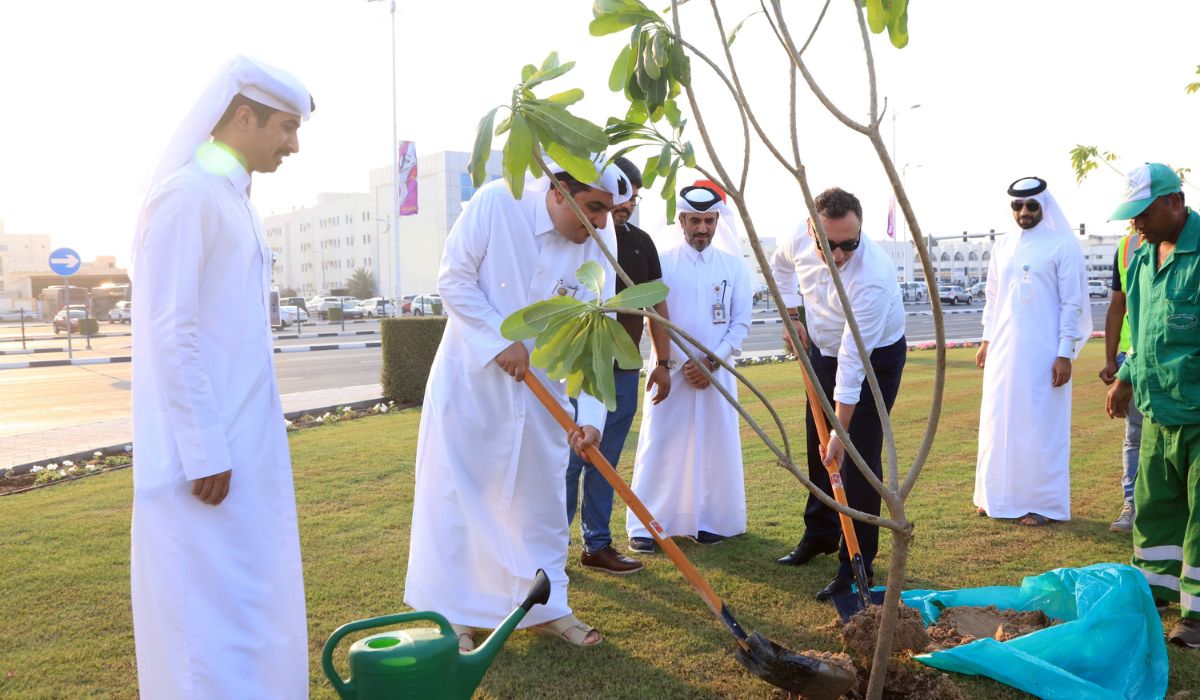 QIB Takes Part in “Plant Million Trees’ Initiative